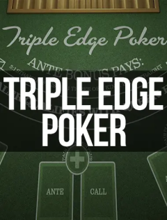Triple Edge Poker (Three Card Poker)