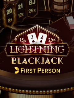 First Person Lightning Blackjack