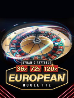 European Roulette Dynamic Paytable