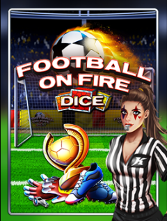 Football On Fire Dice